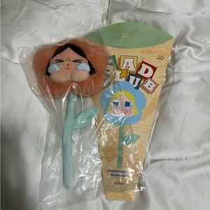 New Crybaby cry baby Sad Club Papaya Yellow Plush Flower Blind Box Pop Mart